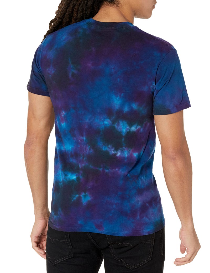 Liquid Blue unisex adult Grateful Dead Mystical Stealie Celestial Tie Dye Tee T Shirt, Tie Dye, Large US - Image 2